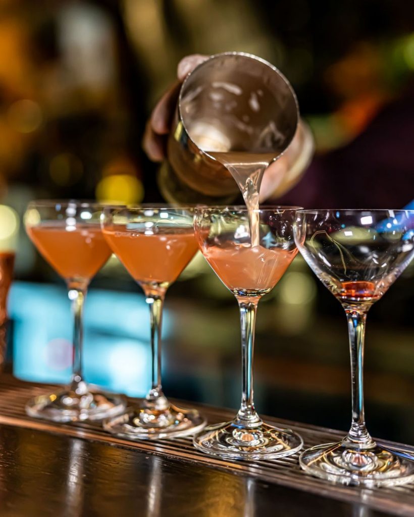 Cocktails at Sokyo Bar