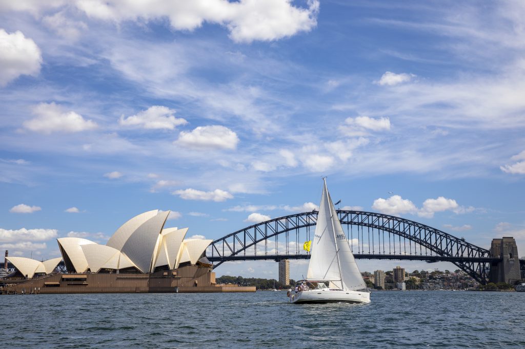 Sailing tour on Sydney Harbour