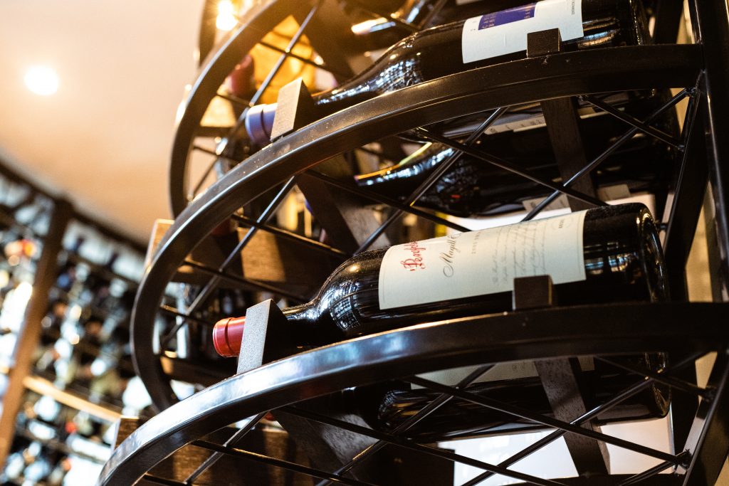 Wine Rack at BLACK Bar