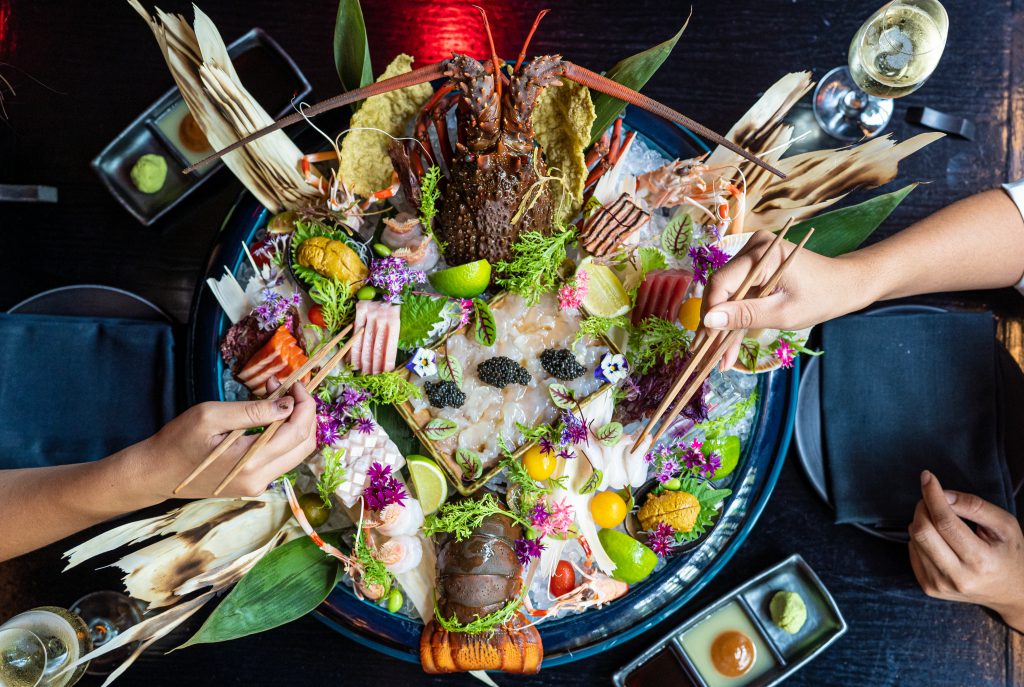 A LNY platter at Sokyo