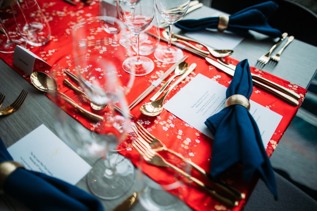 Table set for LNY