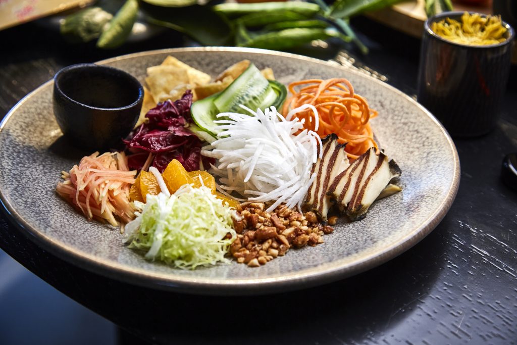 Prosperity Salad with Abalone at CHUUKA