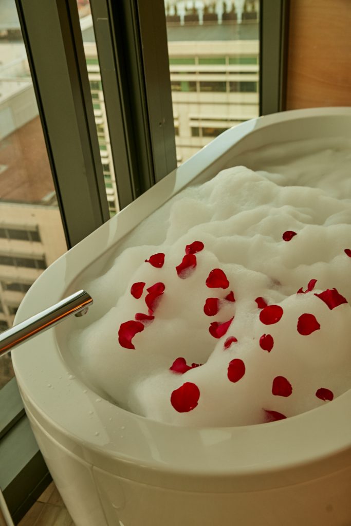 Rose Petal Bath
