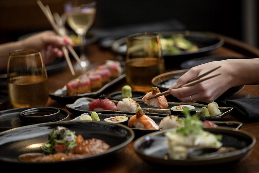 Sushi and Sashimi Feast at Kiyomi
