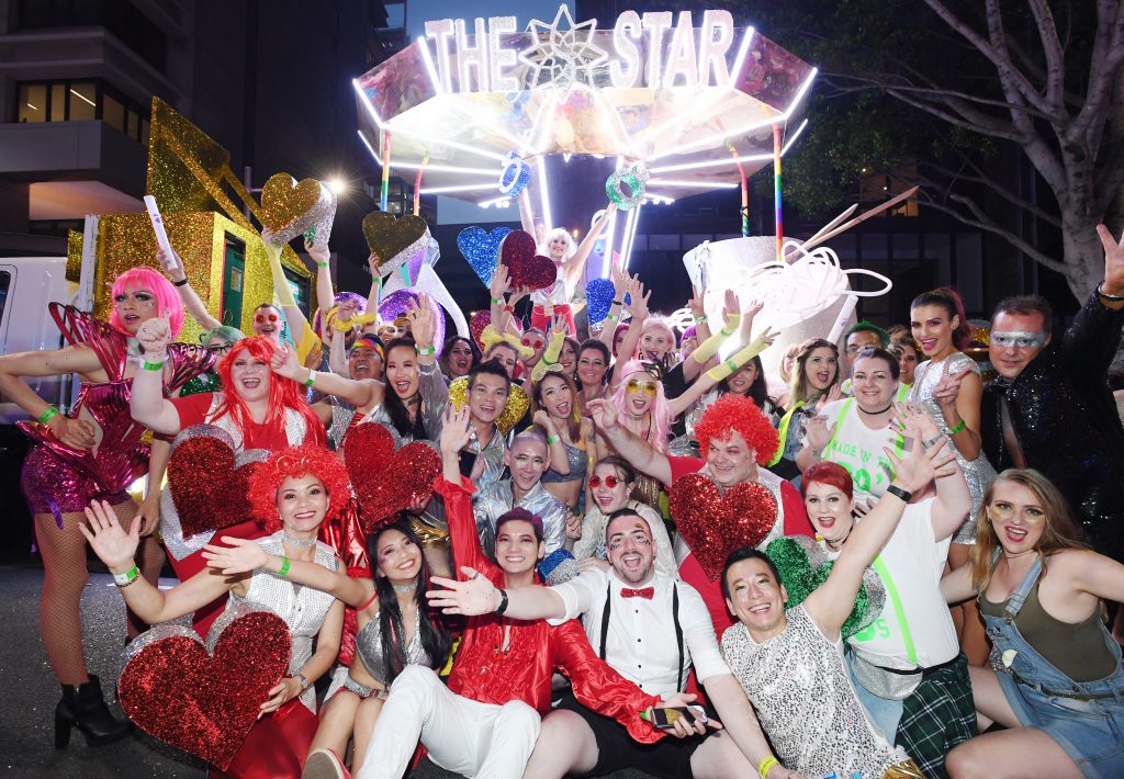 The Star in the 2018 Mardi Gras parade