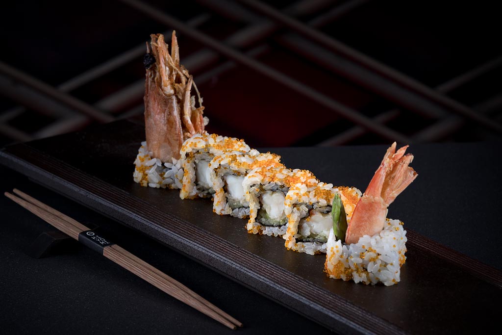 Prawn Roll at Sokyo's sister restaurant Kiyomi