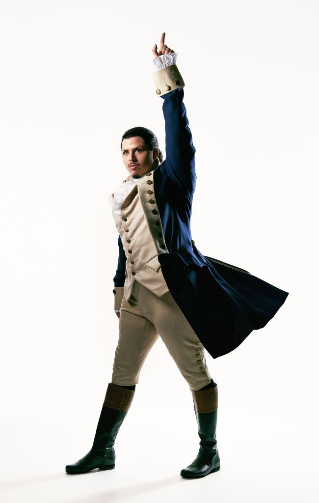 Jason Arrow as Alexander Hamilton