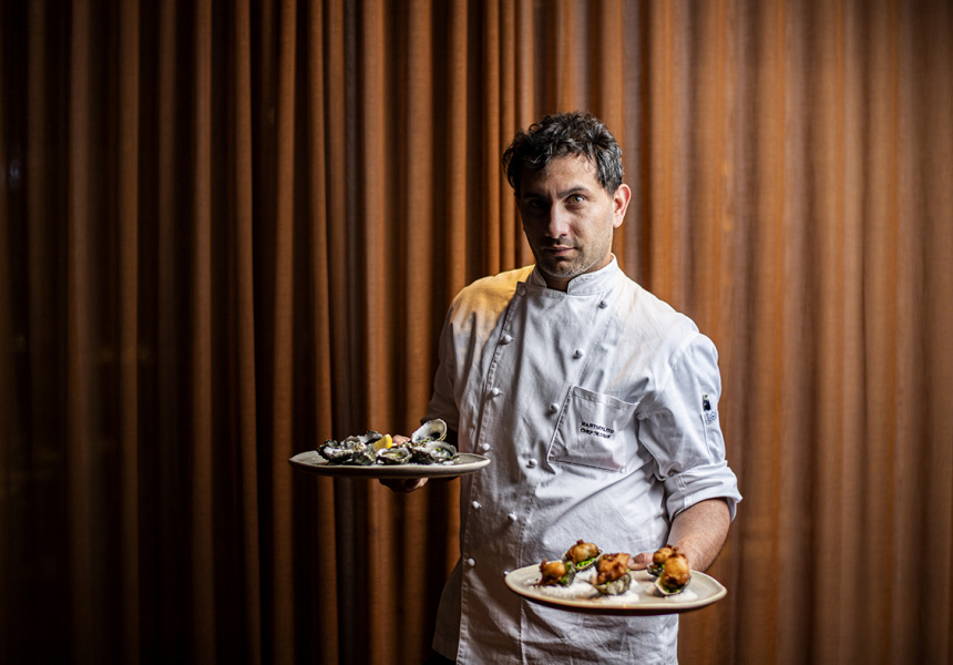 Chef Martino Pulito courtesy of Broadsheet. Photography: Yusuke Oba  