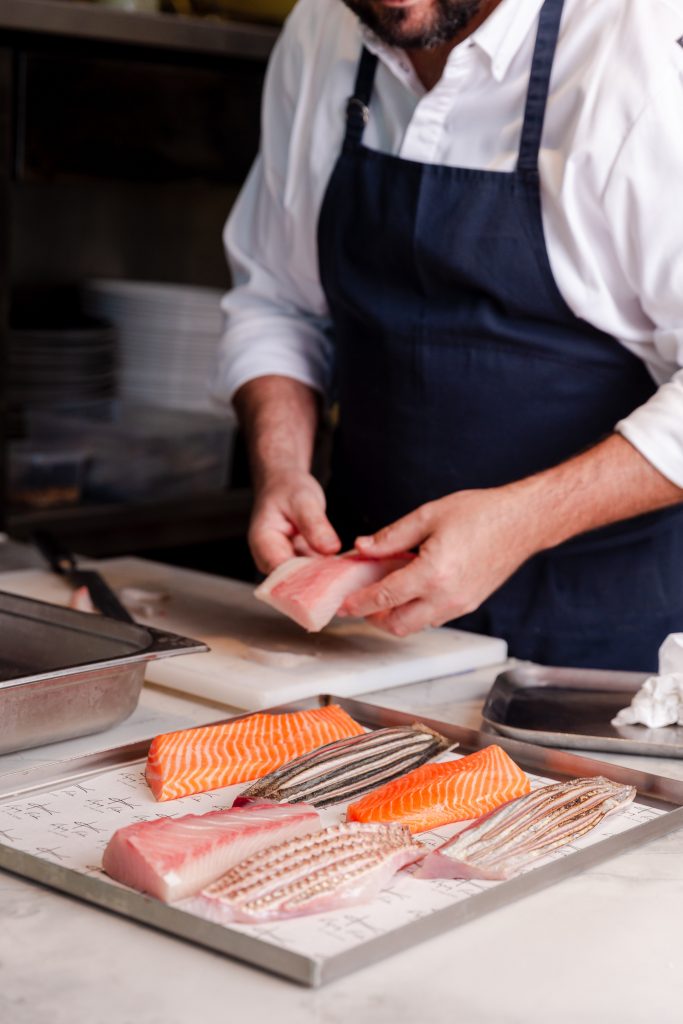 Executive Chef Peter Robertson at Flying Fish